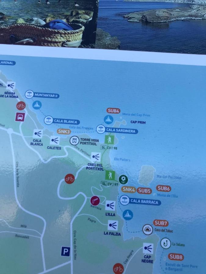 Apartamento A 100M De La Cala Blanca Jávea Buitenkant foto
